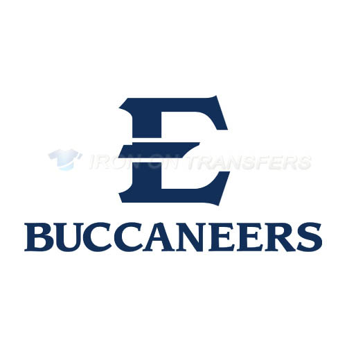 ETSU Buccaneers Iron-on Stickers (Heat Transfers)NO.4342